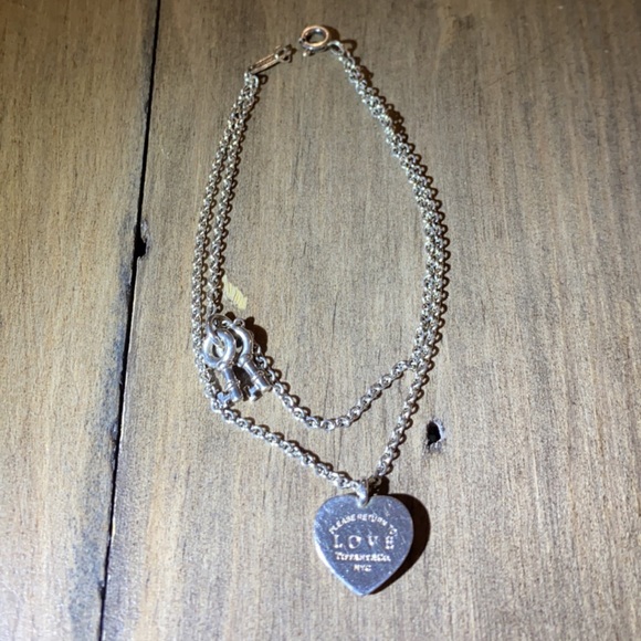 Tiffany & Co. love heart tag key bracelet - Picture 5 of 5